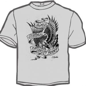 Flying Eagle Tshirt Design by Patrick Locher | Limited Edition