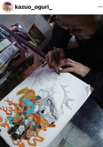 Kazuo Oguri Horihide Tattooing